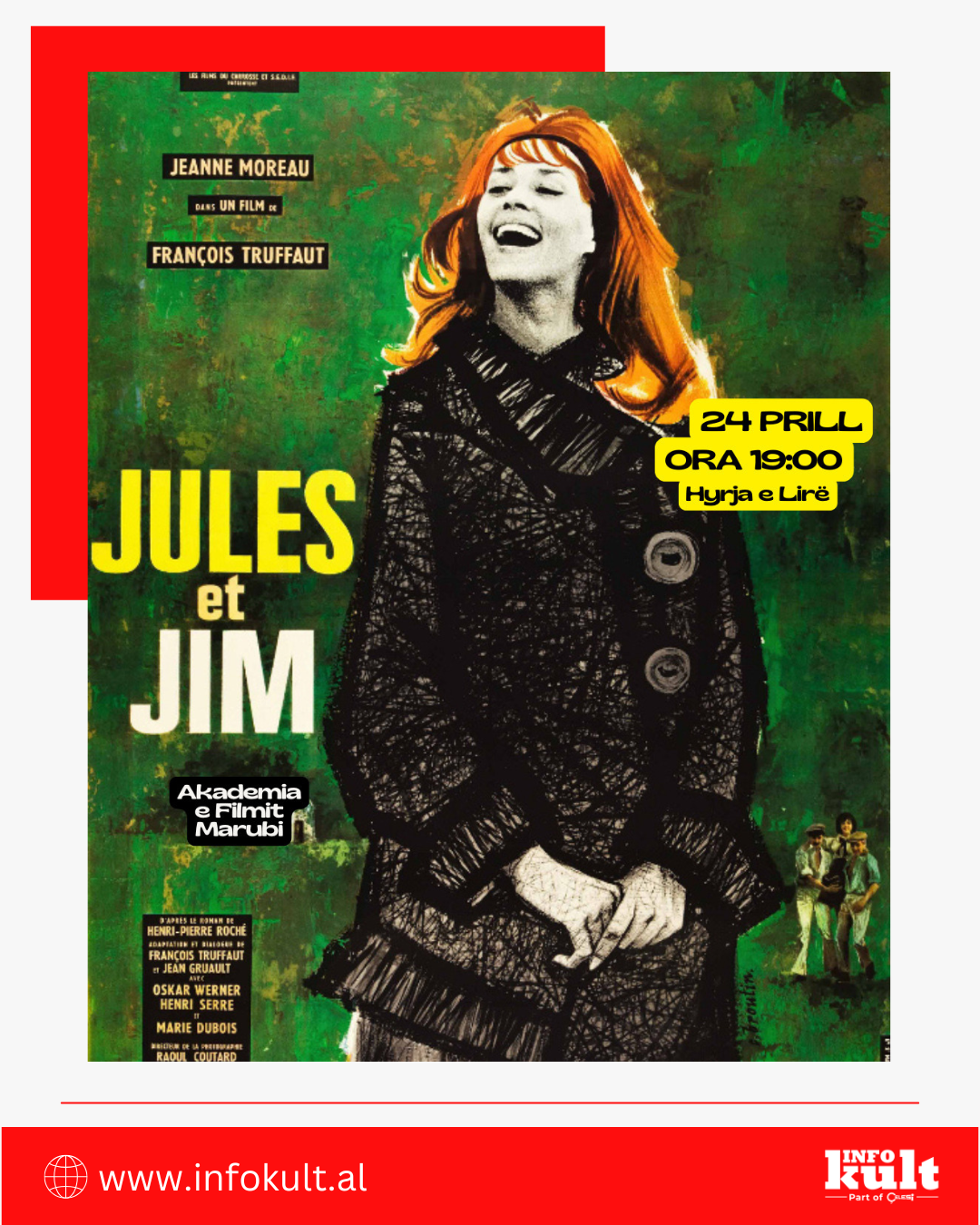 “Jules et Jim” nga François Truffaut