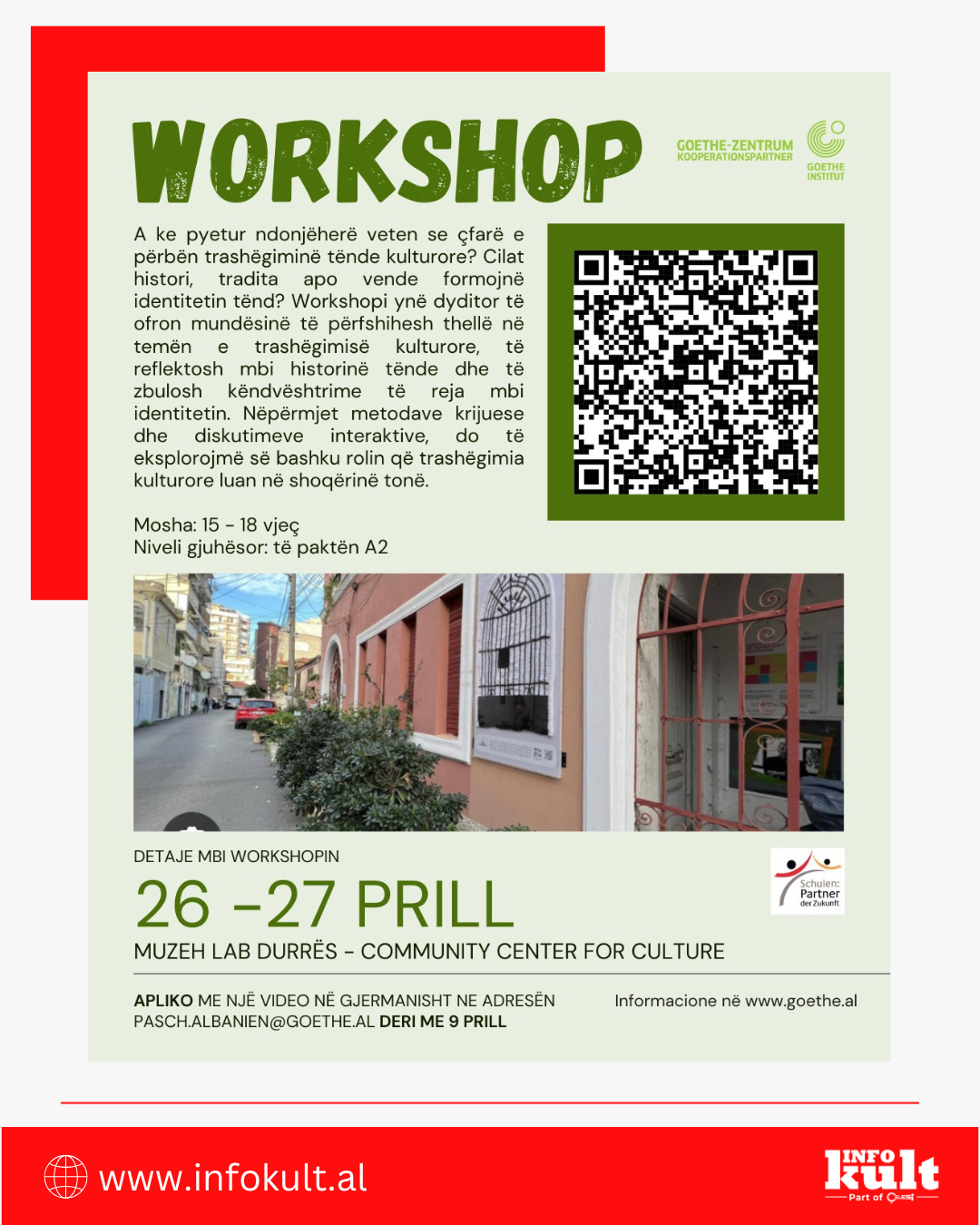 Workshop Geothe Zentrum